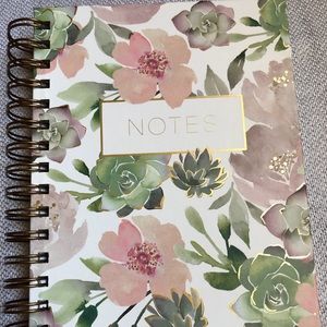NEW adorable floral notebook/journal/diary
